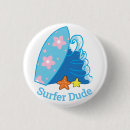 Recherche de planche de surf badges Bleu