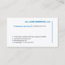 Recherche de tous cartes visite Administrative professional