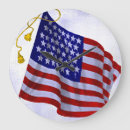 Recherche de drapeau des états unis horloges Drapeaux