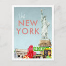 Recherche de voyage new york cartes postales Rétro