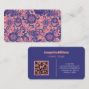 Recherche de 60s cartes visite Floral
