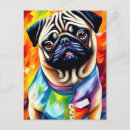 Suche nach mops liebhaber postkarten Hunde