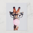 Suche nach zootiere postkarten Giraffe