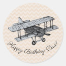 Recherche de vol vintage autocollants Aviateur