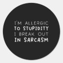 Suche nach dummheit aufkleber Sarkasmus