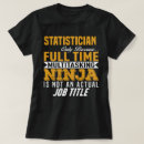 Recherche de statisticien tshirts Emploi
