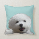 Recherche de bichon décoration coussins Chiot