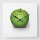 Suche nach grüne äpfel wanduhren Obst