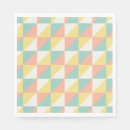 Recherche de motif abstrait géométrique serviettes Coloré