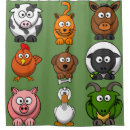 Recherche de animal la ferme rideaux douche Pour enfants