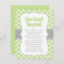 Recherche de chevron vert invitations Mother to be