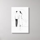 Suche nach schwarz weiß hochzeit leinwandbilder Für sie