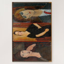 Recherche de modigliani puzzles Portrait