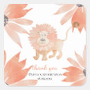 Recherche de monogramme animal autocollants Safari