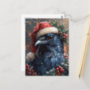 Recherche de noël houx cartes postales Oiseau