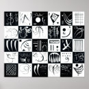 Recherche de kandinsky posters Noir et blanc