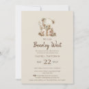 Recherche de bearly wait baby shower invitations Neutre