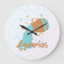 Recherche de signes du zodiaque horloges Moderne