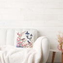Recherche de de fleurs de cerisier coussins Illustration
