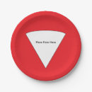 Recherche de pizza assiettes en papier Partie de pizza