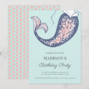 Recherche de sirène invitations Fête d'anniversaire