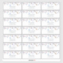 Recherche de fleur bleue autocollants Bride