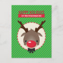 Suche nach rote nase karten Weihnachtskarte
