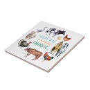 Recherche de ferme animaux carreaux Aquarelle