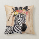 Recherche de zebra coussins Animal