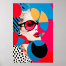 Recherche de popart art Femme