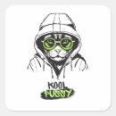 Recherche de chat humoristique autocollants Amoureux de les chats