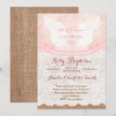 Recherche de vintage baptême invitations Fille