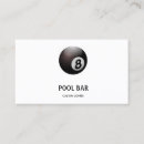 Recherche de boule huit cartes visite Piscine