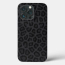 Recherche de copie de guépard iphone coques Noir