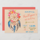 Suche nach aquarell dreamcatcher einladungen Boho