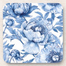 Suche nach blaues blumenmuster untersetzer Botanisch