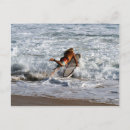 Recherche de surfeurs cartes postales Planche de surf