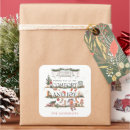 Suche nach nostalgische weihnachten aufkleber Aquarell