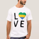 Recherche de drapeau gabon tshirts Amour