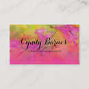 Recherche de teinture cartes visite Cool