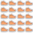 Suche nach orange katze aufkleber Kawaii