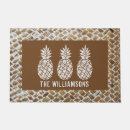 Recherche de ananas paillassons Nom de famille