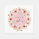Recherche de fleurs blanches serviettes Baby