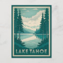 Recherche de le lac tahoe cartes postales Rétro