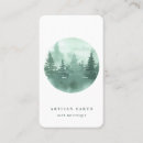 Recherche de arbre rustique cartes visite Logo
