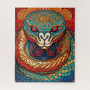 Recherche de serpent puzzles Abstrait