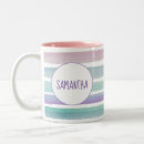 Recherche de rayures violettes tasses Rose