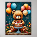 Suche nach teddybären poster Geburtstag