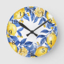 Recherche de sicilienne horloges Citron