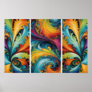 Recherche de couleur multiple posters Abstrait